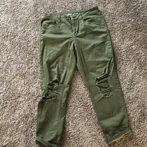 Olive American Eagle Jeans
